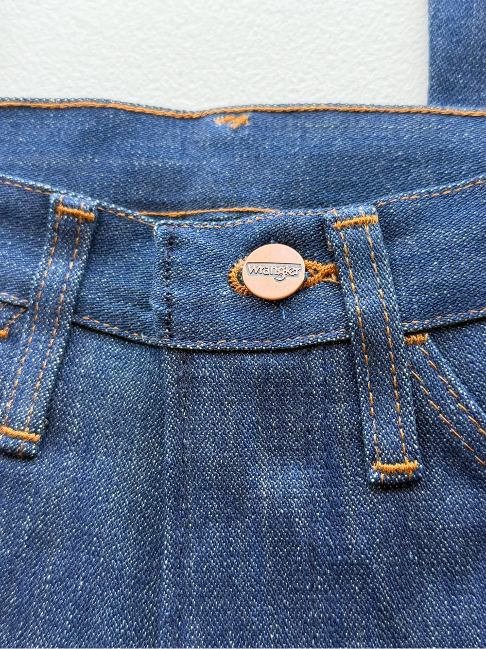 Vintage 70s Wrangler 945 DEN 27x32 Boot Jeans No Fault DEADSTOCK w Tags RARE Men